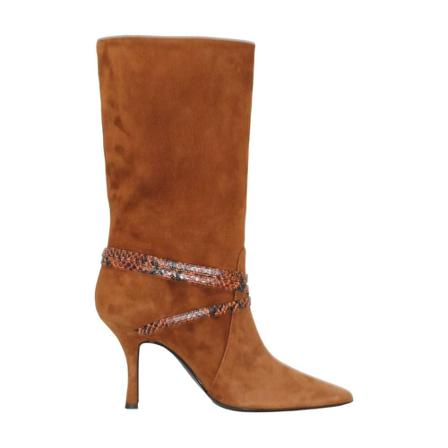 Marc Ellis Laarzen , Bruin , Dames , Maat: 39 EU High heels