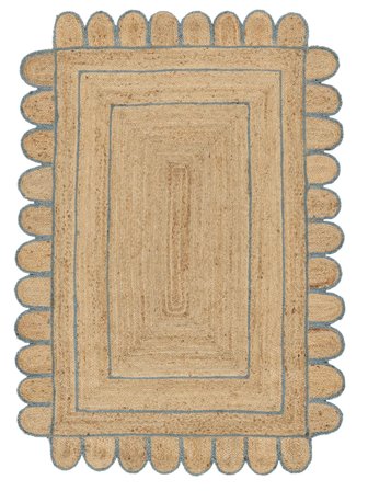 Indoor/Outdoor Rug Mia Beige/Blue