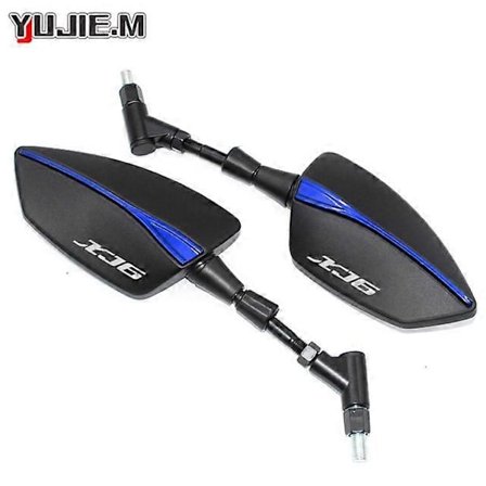 Yamaha XJ6 XJ6F XJ6N XJ 6 DIVERSION -moottoripyörään säädettävät sivupeilit, yleismallin taustapeilit logolla XJ6