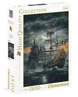 Puslespil Skibet 1500 brikker - Clementoni