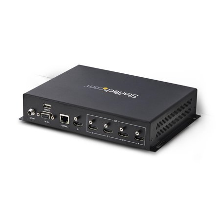 StarTech 2x2 HDMI Video Wall Controller, 4K 60Hz HDMI 2.0 Video Input to 4x 1080p Output, Video Wall Processor for Multi Screen Display, Video Wall