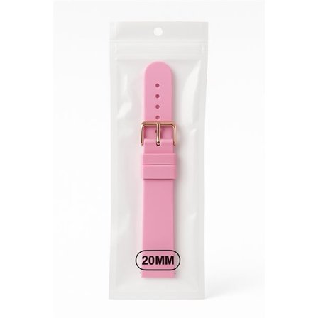 Silikonihihna Huawei Watch GT2/GT3 42mm - vaaleanpunainen/pinkki