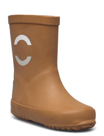 Wellies - Solid Shoes Rubberboots High Rubberboots Unlined Rubberboots Beige Mikk-Line