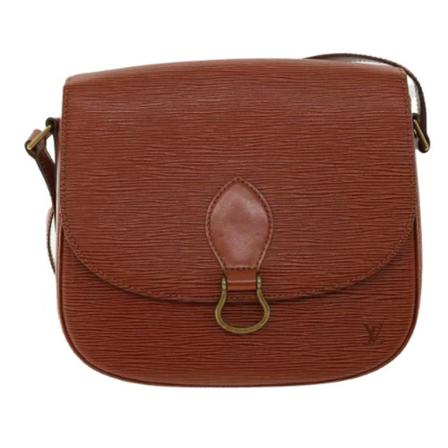 Louis Vuitton Vintage, Pre-owned Leather louis-vuitton-bags Bruin, Dames, Maat:ONE Size