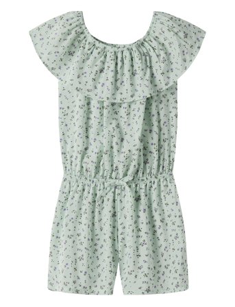 Nkfvinaya Ss Playsuit Fffff Noos Green Name It