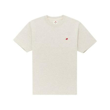 New Balance T-Shirt , Beige , Heren , Maat: M