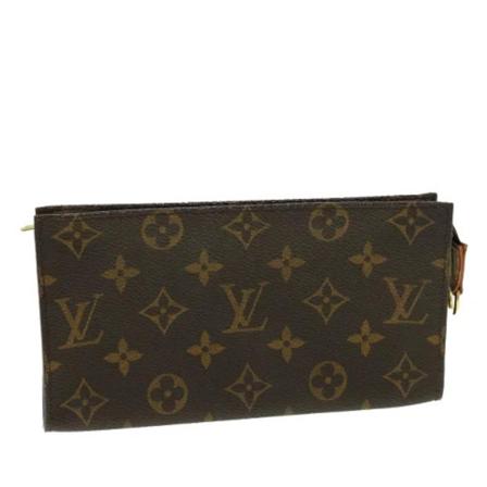 Louis Vuitton Vintage, Pre-owned Canvas pouches Bruin, Dames, Maat:ONE Size,leer