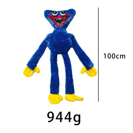 80/100 Cm Huggy Wuggy Plyschleksak Fylld Blå