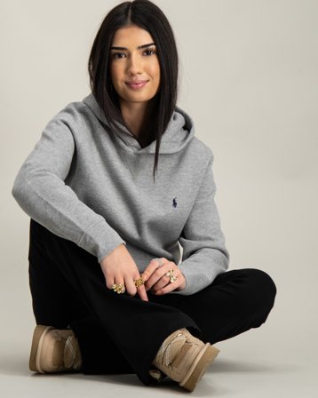 Polo Ralph Lauren Fleece Hoodie Grå Hettegensere/Hoodies Jente - Kids Brand Store