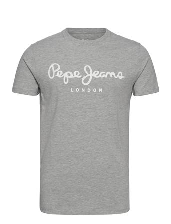 Original Stretch N T-shirts Short-sleeved Grå Pepe Jeans London