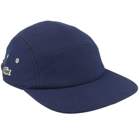Lacoste - Blå 5panel Keps - Side Patch Blue Marine 5-Panel @ Hatstore