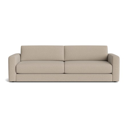 Moss 3 personers sofa - Aurora Beige - 252x94x78 - Sofa, 3 personers sofa