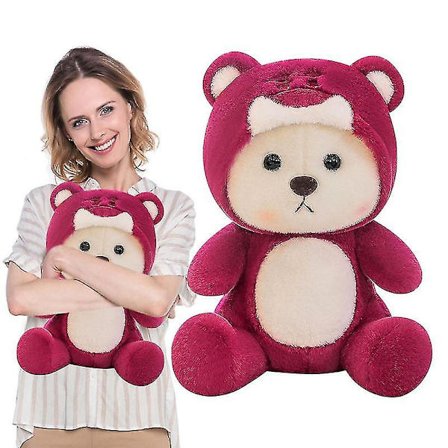 Björn Uppstoppade Djurdocka Björn Design Uppstoppad plysch Bekväm björnform Plyschleksak Present för barn Flicka Pojke På födelsedagar &