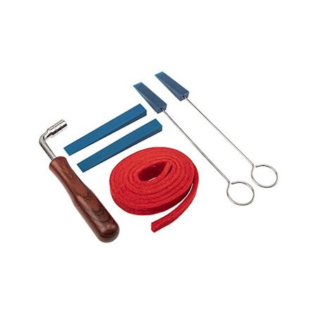 6 stk pianoverktøy, pianoverktøysett profesjonelt metallgummi verktøysett inkludert hammer