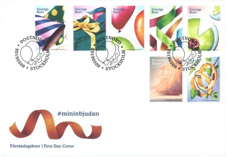 Sverige - Min indbydelse - Førstedagskuvert