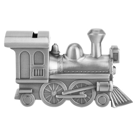 Sink Alloy Sparegris Retro Tog Modell Mynt Sparebøsse for Borddekorasjon