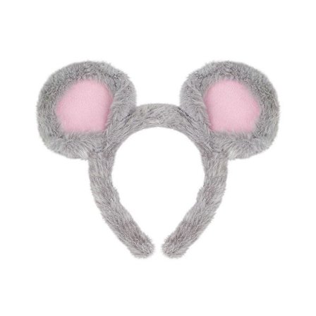 Plys Dyreøre Hårbøjle til Børn - Rotte Cosplay Kostume til Halloween [JUN]