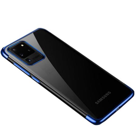 Samsung Galaxy S20 Ultra - Stilig silikondeksel Blå