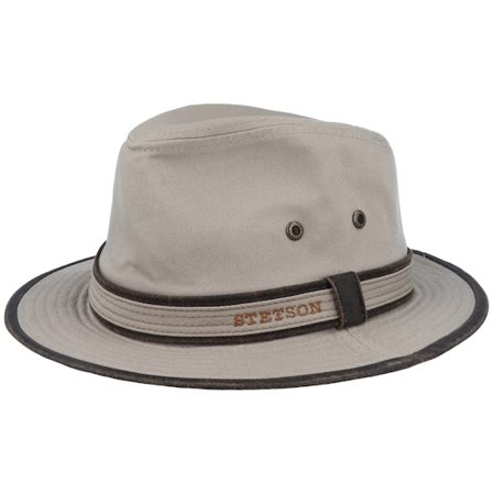Stetson - Beige traveler Cappello - Tller Cotton Beige Traveller @ Hatstore