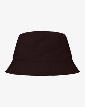 Organic Cotton Bucket Hat - Oxblood Red L-XL