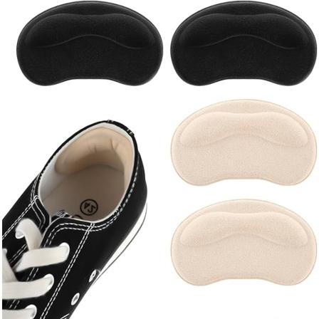 2 paria kantapääpehmusteita, liimautuvat kantapääpehmusteet saappaisiin, löysät kengät liian suuret, hiertymienesto