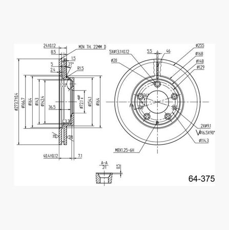 Biltema - BREMSESKIVE