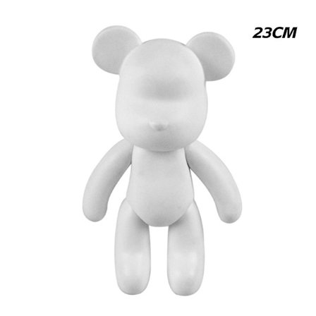 Tee-se-itse maalaus Teddy Bear Violent Bear Fluid Painting Luova sisustus