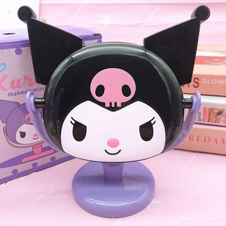 Sanrio Kuromi Mirror Desktop Makeup Speil Ornamenter Høydefinisjon