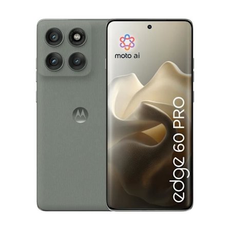Smartphone - MOTOROLA - Edge 60 Pro - 12 Go RAM - 512 Go - 5G Dubbel SIM - Grön