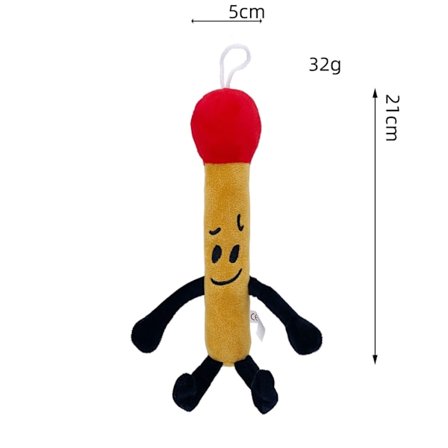 Dream Island Battle Plyschdocka Leksaker Barnpresent Tändstickor