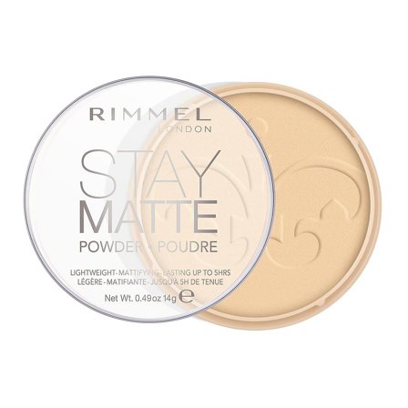 Rimmel Stay Matte Pressed Powder 001 Transparent, Makeup, Ansigt, Pudder