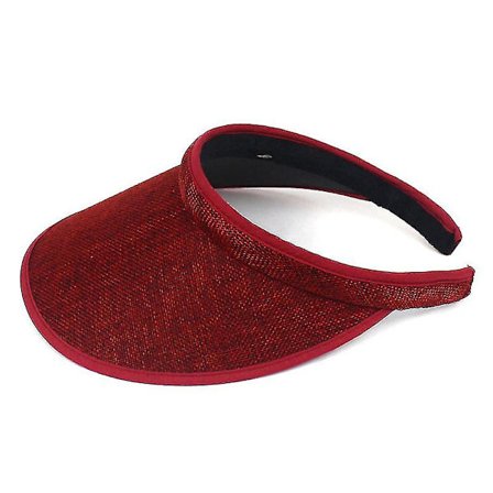 Clip-on solskærm solskærm hat bred skygge clip-on hovedhætte visirer til kvinder