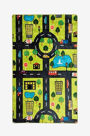 Conceptum Hypnose - Matta (100 x 160) - Flerfärgad - Barnmattor - 100X160 - Från Homeroom