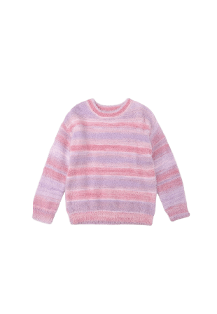 RIKIKI Lurvig tröja ELLEN Hoodies & sweatshirts Rosa 86/92