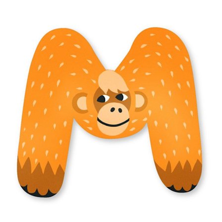 Vilac - Bokstav M Michelle Carlslund