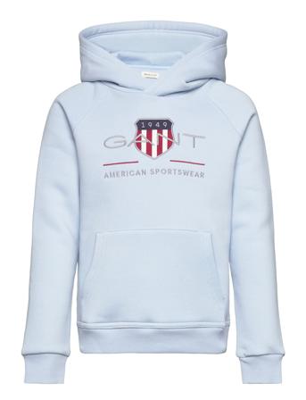 Archive Shield Raglan Hoodie GANT Blue
