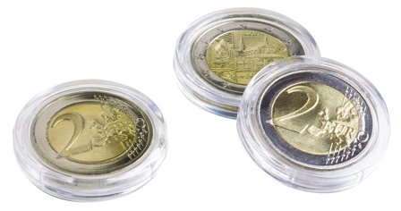 Leuchtturm ULTRA runde møntkapsler til mønt Ø 31 mm - 100 stk.