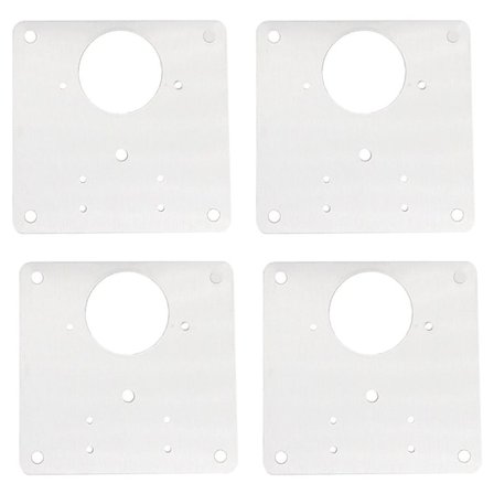 Reparationssæt til hængselplade, reparationssæt til hængselplade til skab med KLB