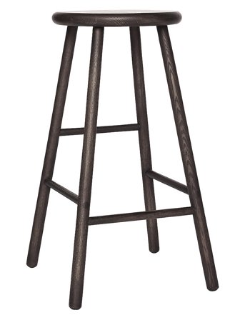 OYOY Living Design Moto Stool - High - Brown - H:65CM x 37