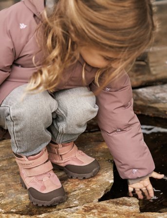 En Fant Boots Velcro Tex - Pink - 26