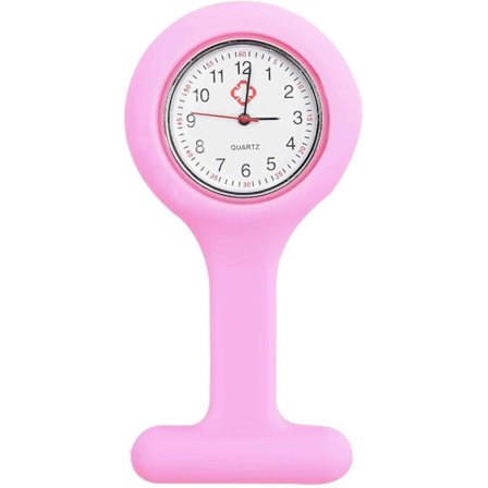 Nurses Pink Gel Silikon Plast Fob Watch, Plastic Fob Watch, Nhs, Nurse Watch, Fob Watch, Nurse Gift, Nurse Fob Watch - Present för sjuksköterskor & 