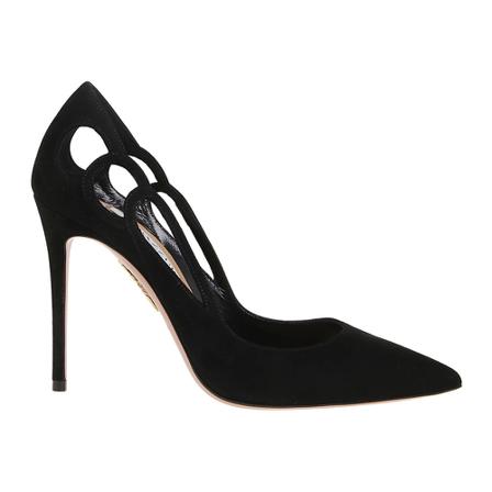 Aquazzura Fenix Pumps 105 , Zwart , Dames , Maat: 37 EU