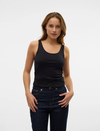 Vero Moda Vmmaxi My Soft Uu Tank Top Noos - Black - XL