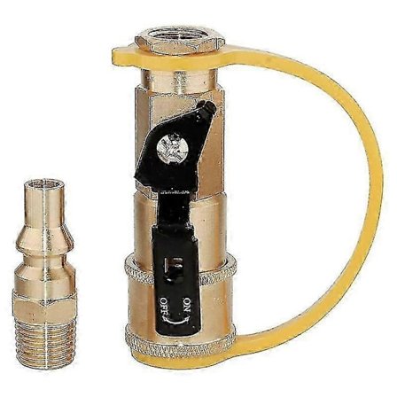 1/4" RV Propaanin Pikaliitin Yhteensopiva Kaasuletkujen Kanssa