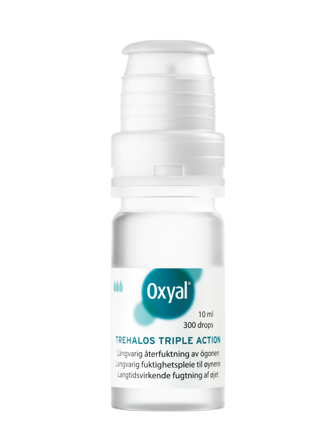 Oxyal Trehalos Triple Action øyedråper, 10 ml