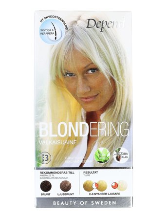 Depend Cosmetic Blondering Brun-Ljusbrun - Nude - ONE SIZE