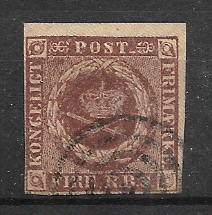 Danmark 1851 - AFA I - Stemplet