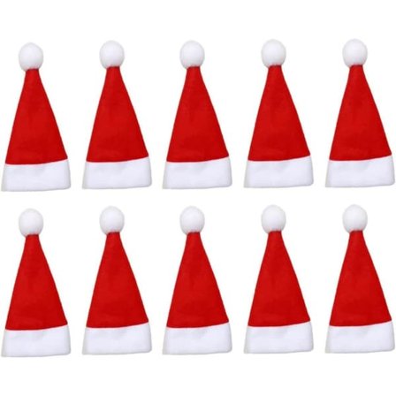 36 stk Julehatter Bestikkholdere - Festlig Borddekorasjon - Familiemiddager