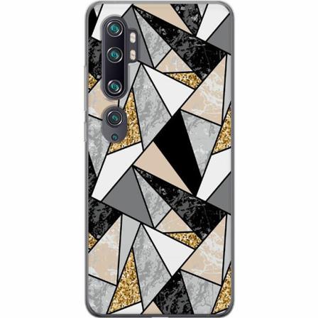 Xiaomi Mi Note 10 Mjukt Skal - Marble Print