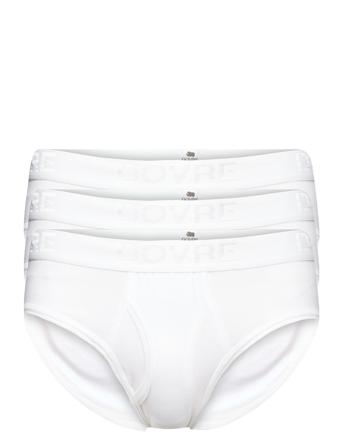 Dovre Trusse M/Gylp, 3-Pack Underbukser Y-frontunderbukser Hvit Dovre